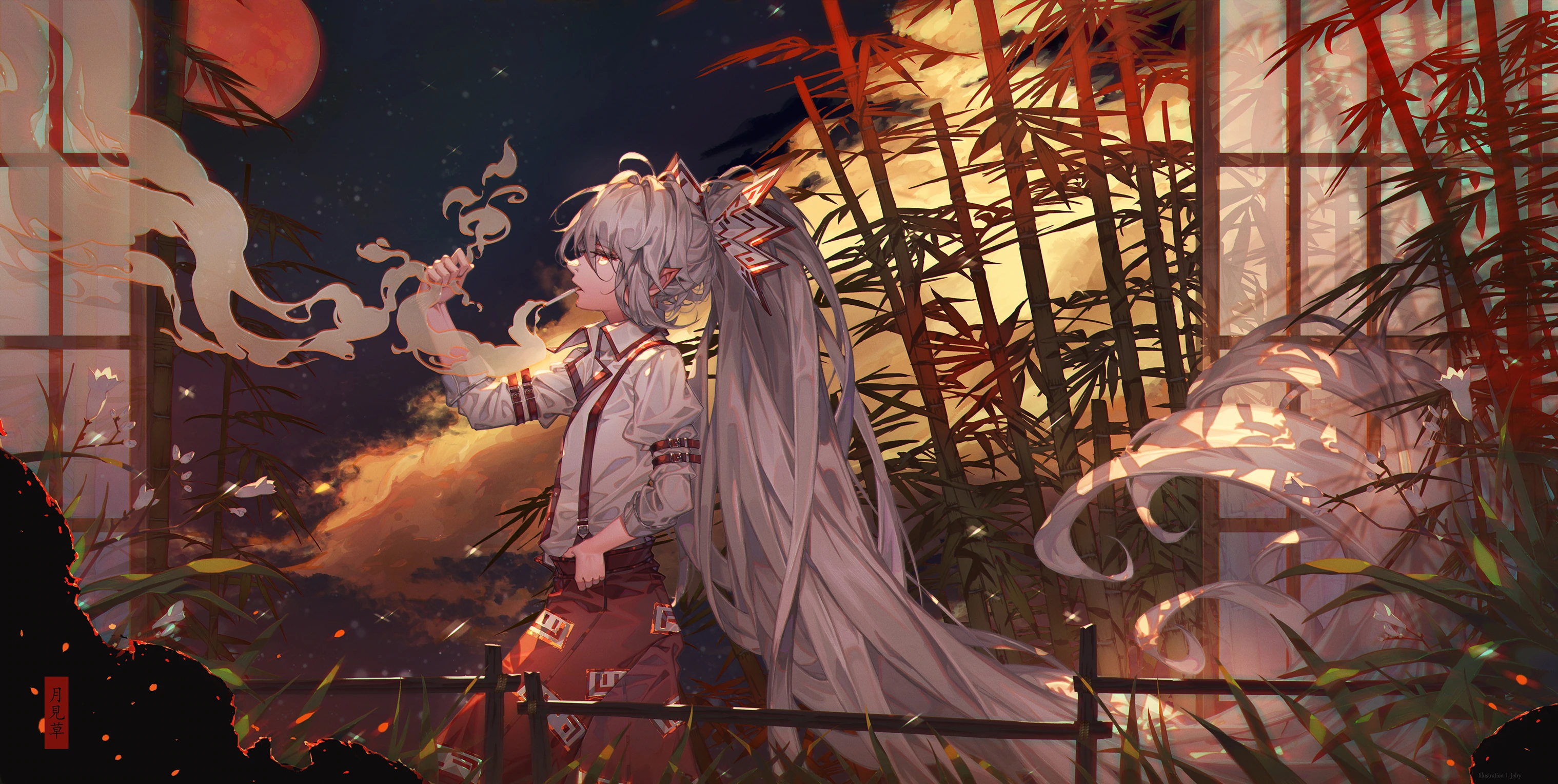 Mobile background image of the blog