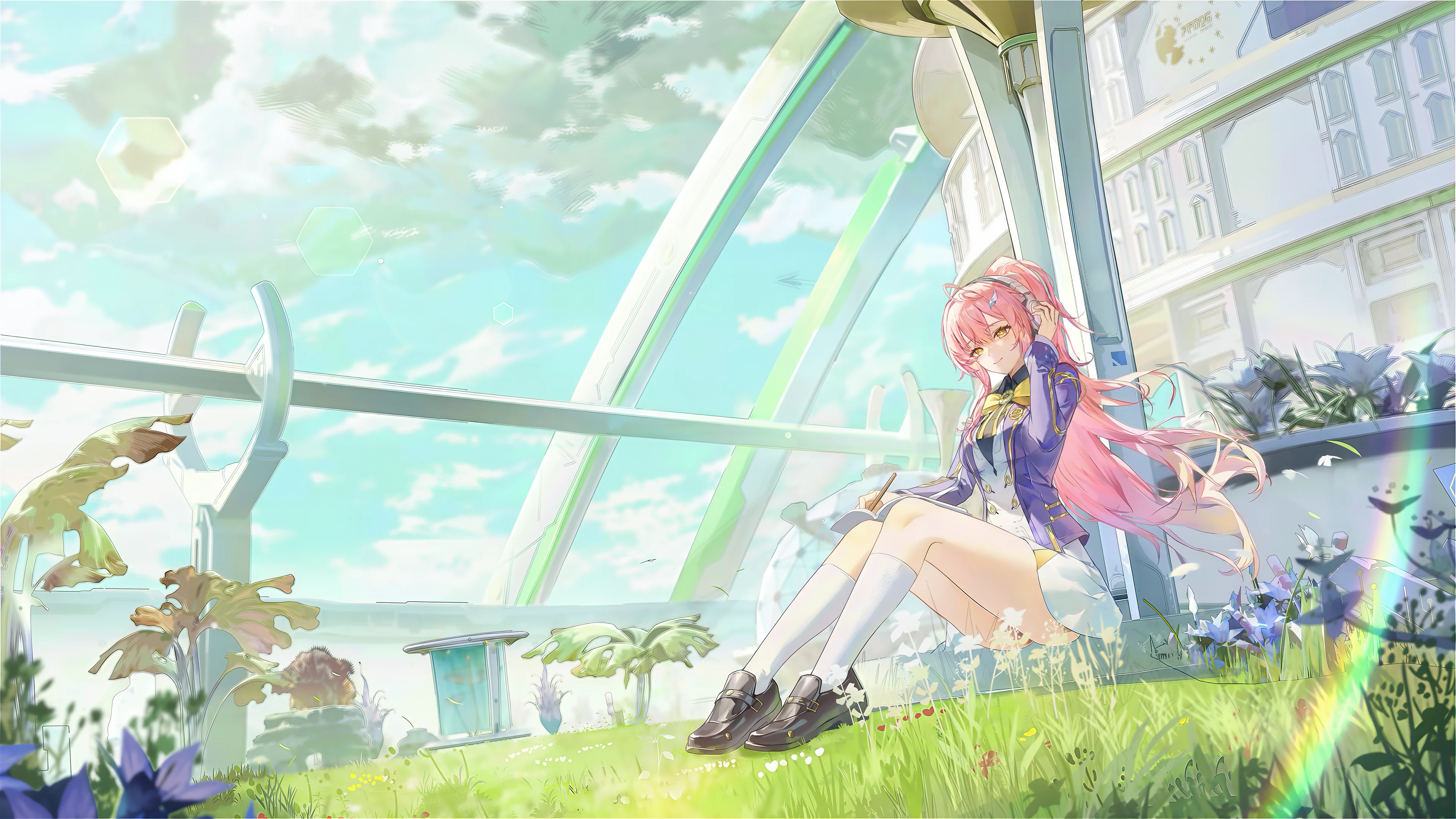 Mobile background image of the blog